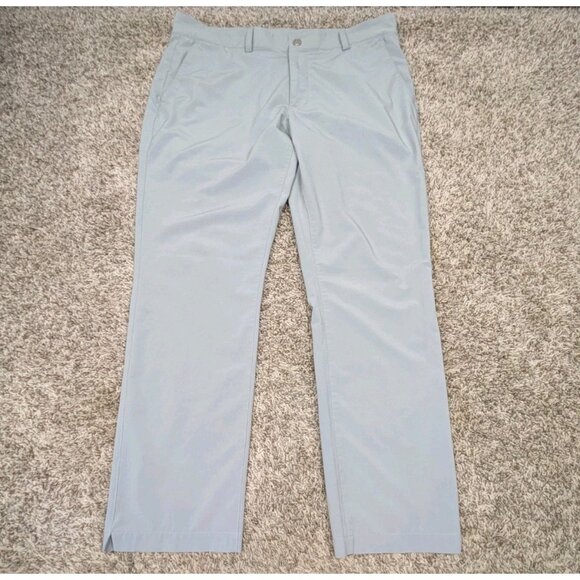Vineyard Vines Performance Fairway Pants Stretch Golf Men's 35x30 Light Gray - Picture 1 of 7